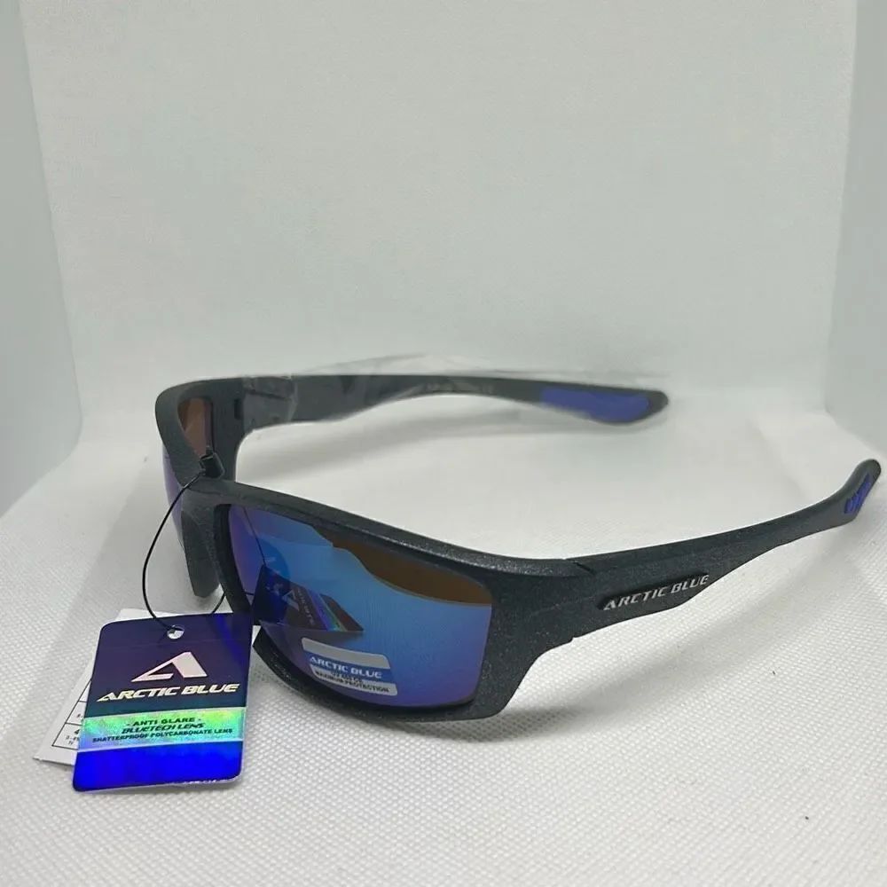 Arctic Blue Mirrored Sunglasses